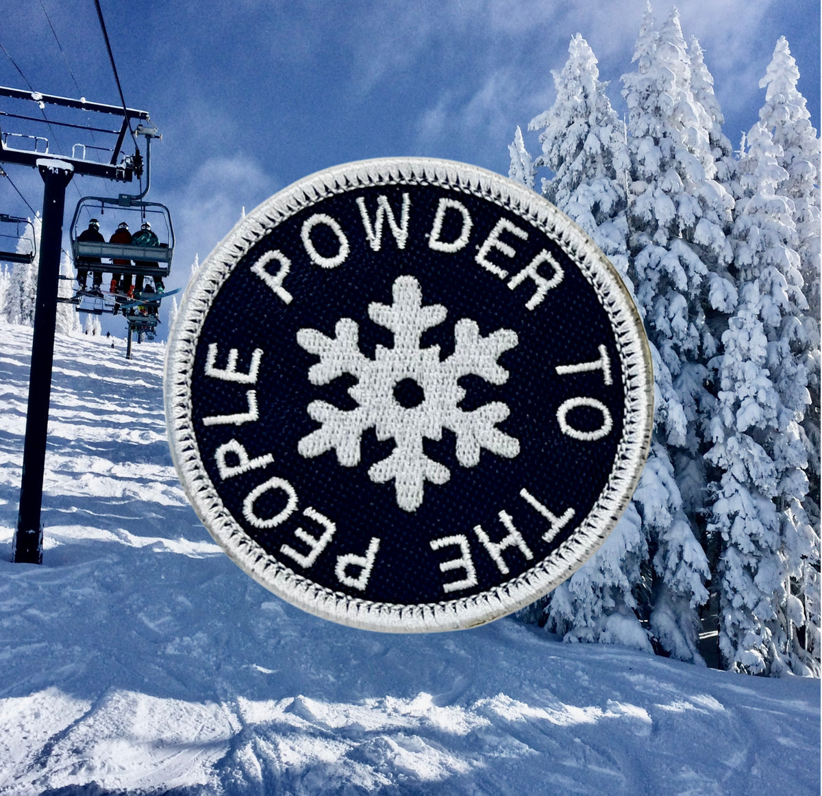 Powder to the People Patch