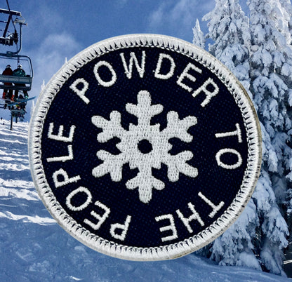 Powder to the People Patch