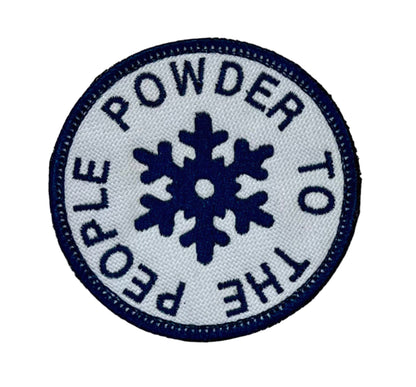 Powder to the People Patch
